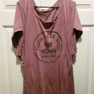 TORRID, Woodstock Tee, size 6